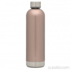 Simple Modern 12oz Bolt Water Bottle - Stainless Steel Hydro Kids Flask - Double Wall Vacuum Insulated Reusable Brown Small Metal Coffee Tumbler Leakproof Thermos - Wood Grain 569665911